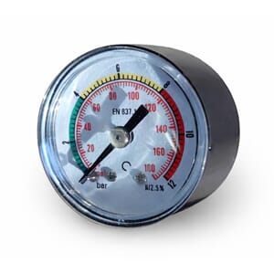Manometer IND.02629 0-12 Bar.