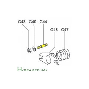 G44 pinneskrue (I60)