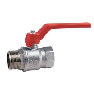 Kuleventil 3/4 m/ håndtak. Export