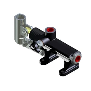 Håndpumpe PMO 50s. dblvirkende for enkvirk.syl. Veggmont.