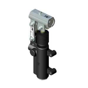 Håndpumpe PMP 20es. dblvirkende for enkvirk.syl. Veggmont.