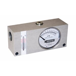 Flowmeter RFI120. 10 - 120 ltr/min. 1. Reversibel.