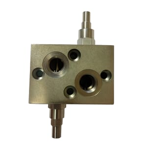 Trykkbegr.ventil dobbel. OT/HT