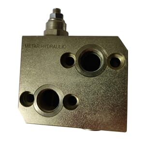 Trykkbegr.ventil enkel. OP+ OR