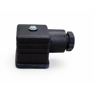 Din plugg 12/24V med LED lys.