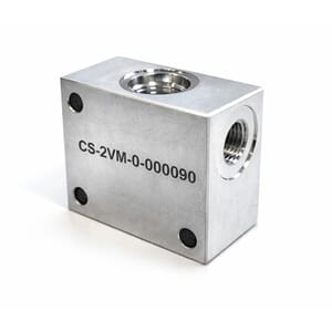 Hus M18. 2-veis. 3/8. Alu. 250 Bar. CS-2VM-0-000090