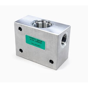 Hus M18. 3-veis. 1/4. Alu. 250 Bar.CS-3VM-0-00003