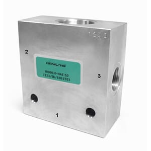 Hus M33. 3-veis. 3/4. Alu. 250 Bar. 03444A/F