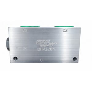 Oljedeler 50/50 1/2 26-40 ltr/min.