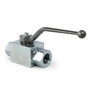 Kuleventil 1/4 25l. 500bar.