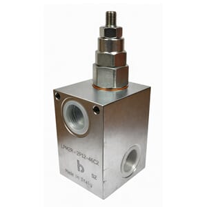 Trykkbegr.ventil  enkel 3/4 Z 350 bar. stål