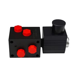 Velgerventil 6/2  1/4 12 volt. byggbar 25 ltr/min.