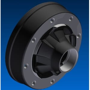 Bremsetrommel og nav 300x60. 90x120.C=176. M18