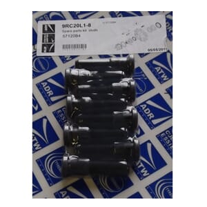 Hjulbolt M20x1.5. 80x74.   8 stk. 57120B4