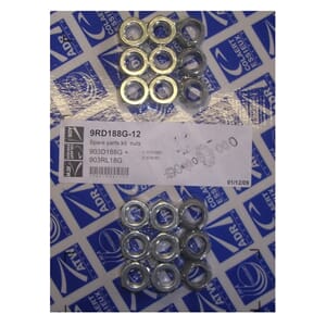 Hjulmutter M18x1.5.m/skive. 12 stk. 57318B1+574181