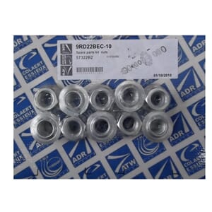 Hjulmutter M22x1.5.m/flens 57322B2