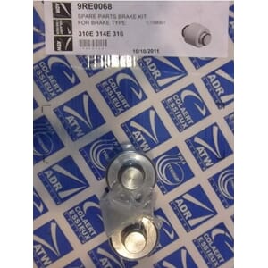 Festekit for bremsesko 310E 314E 316