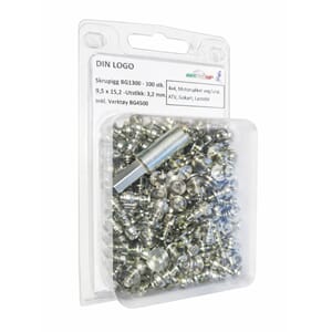 Bestgrip 1300 skrupigg 9x15.2 - Utst. 3.2.(100stk+Verk)