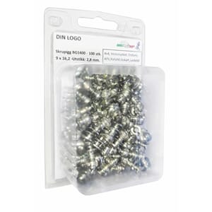 Bestgrip 1400 skrupigg 9x16.2 - Utstikk 2.8. (100stk)