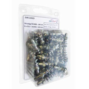 Bestgrip 1800 skrupigg 9x23.3 - Utstikk 6.8. (100stk)