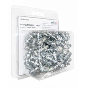 Bestgrip 1912-J skrupigg 12x19.5 - Utstikk 4.5.(100stk)