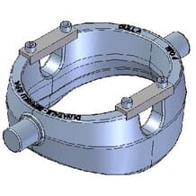 Vugge type 4. ØD45. ØG50. 20t.