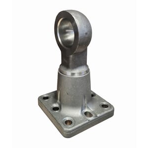 Trekkøye. kulekopling Ø80.  m/flens 200x200